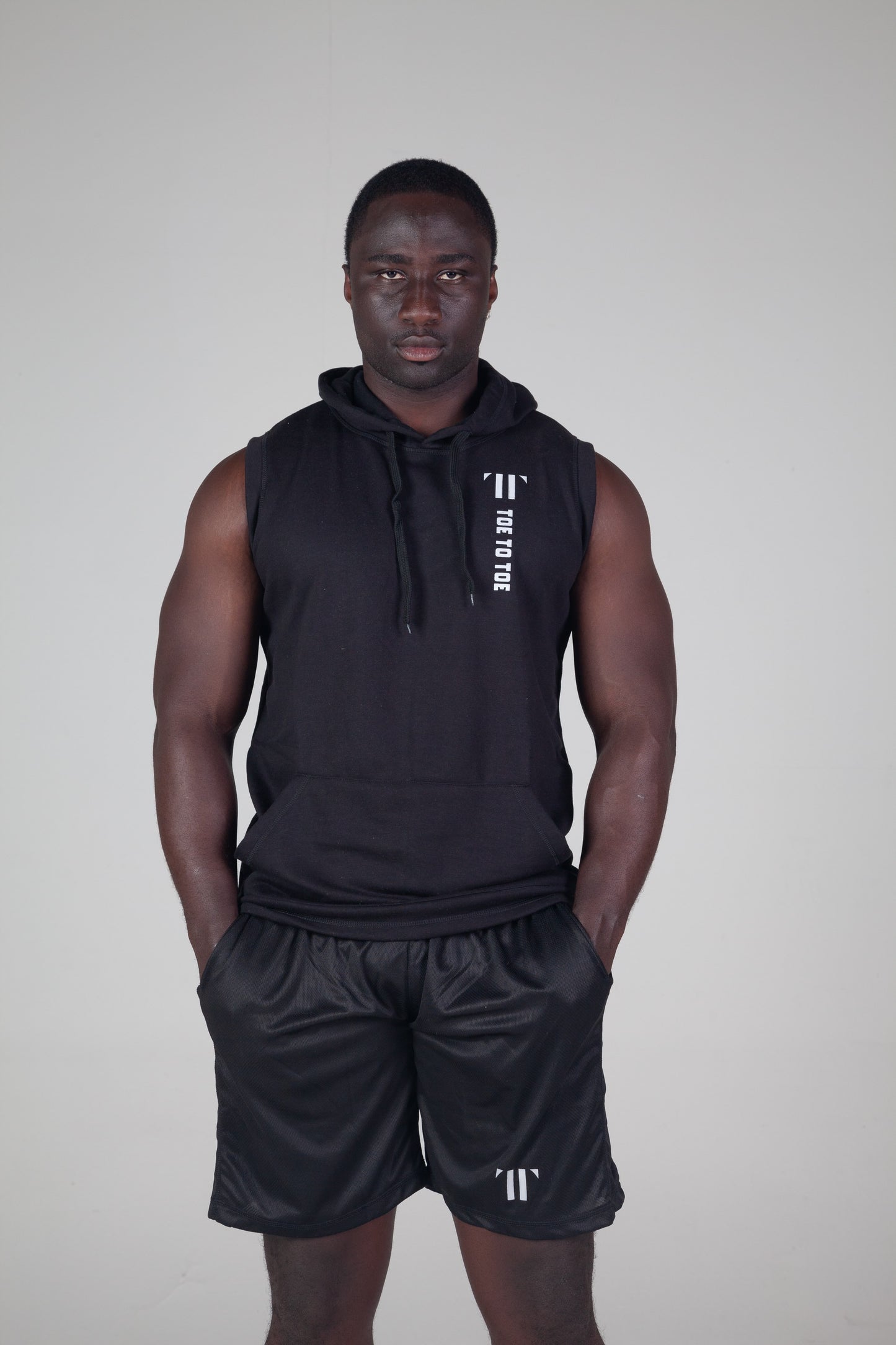 Men’s Sleeveless Hoodie - gubsood